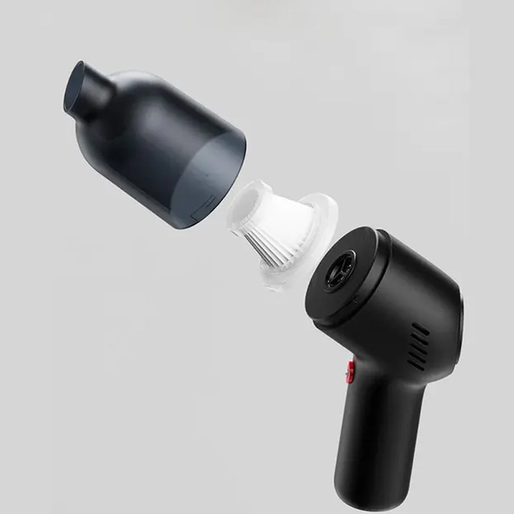 Wet/Dry Strong Suction Wireless Car Vacuum- USB Charging_10