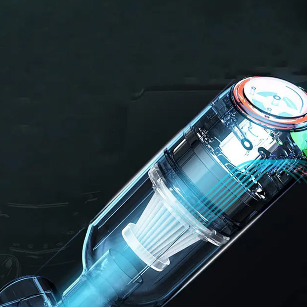 Wet/Dry Strong Suction Wireless Car Vacuum- USB Charging_14
