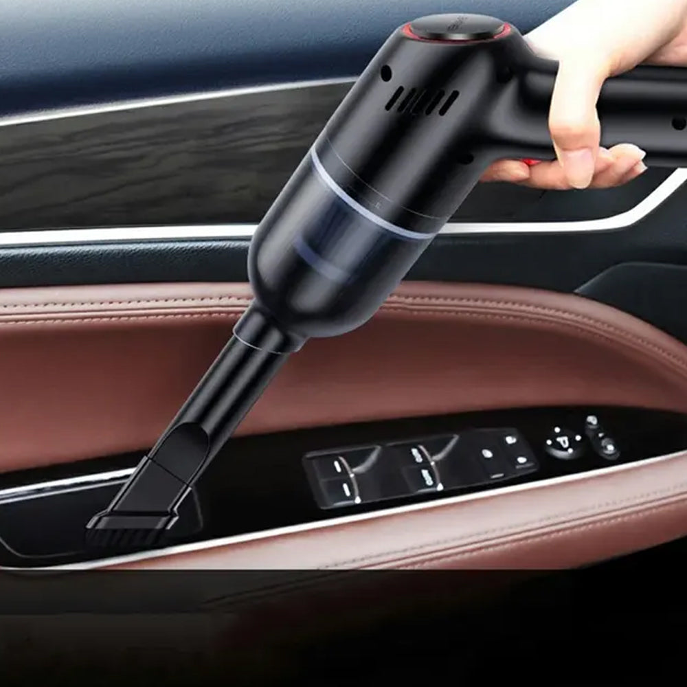 Wet/Dry Strong Suction Wireless Car Vacuum- USB Charging_6