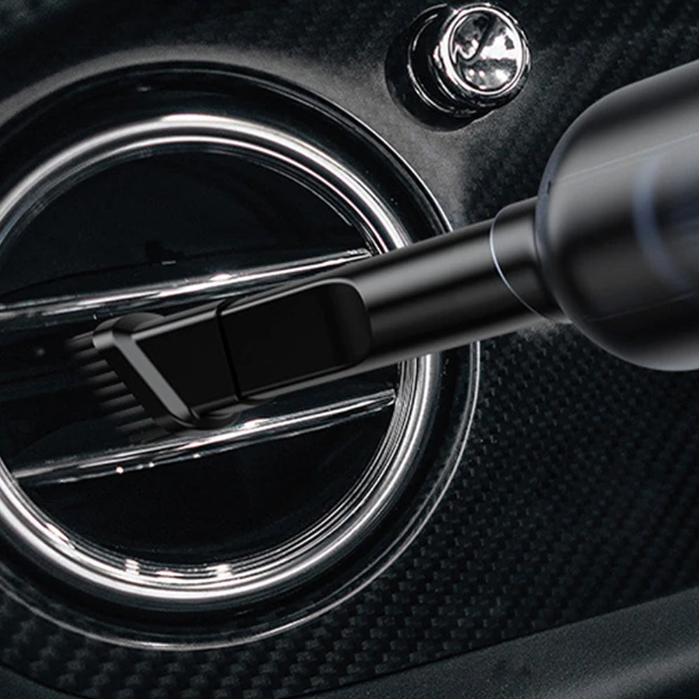 Wet/Dry Strong Suction Wireless Car Vacuum- USB Charging_7