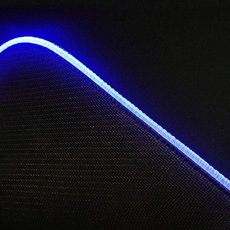 RGB LED Lighting Computer Gaming Mouse Pad with 10 Lighting Modes_8