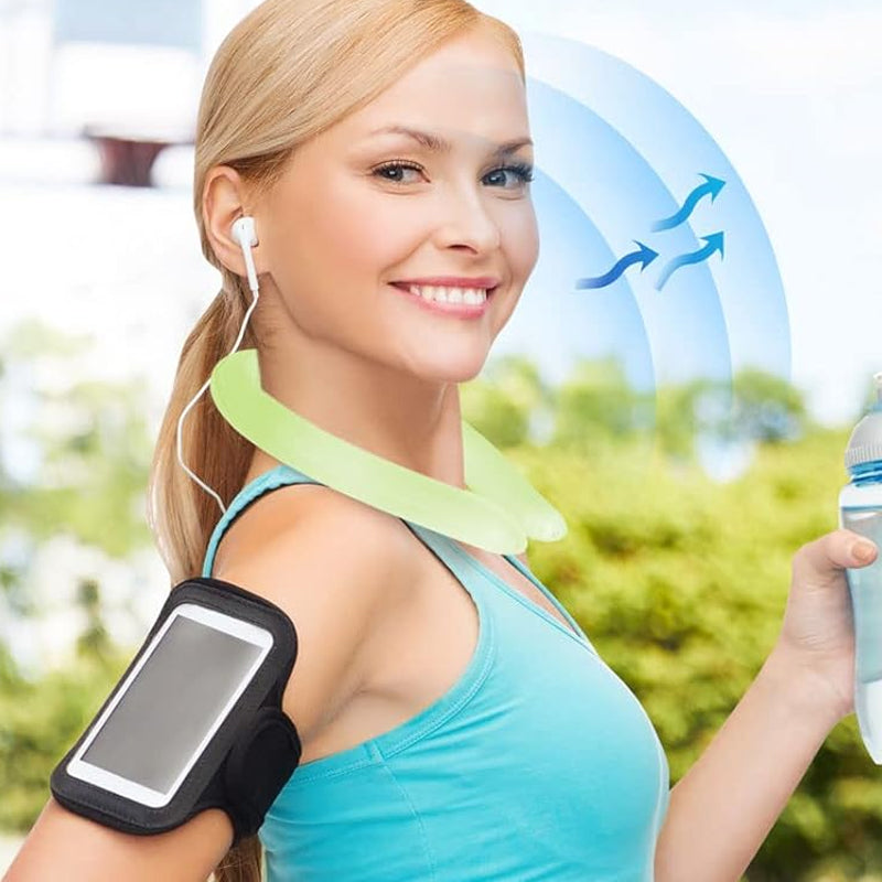 Reusable Cooling Neck Wrap Wearable Heat Protection Cooler Tube_15