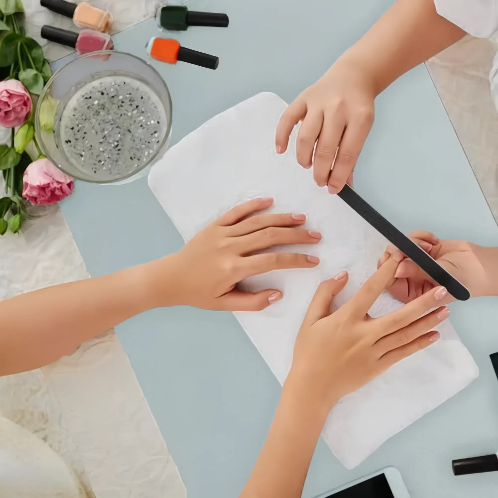 Foldable Nail Art Armrest Cushion Waterproof and Scratch Resistant Hand Rest Pad_2