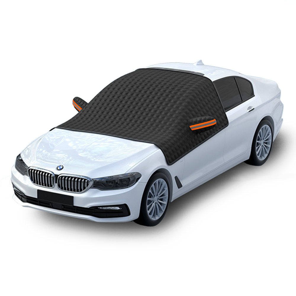 Large Magnetic Snow Cover for Car Windshield_7
