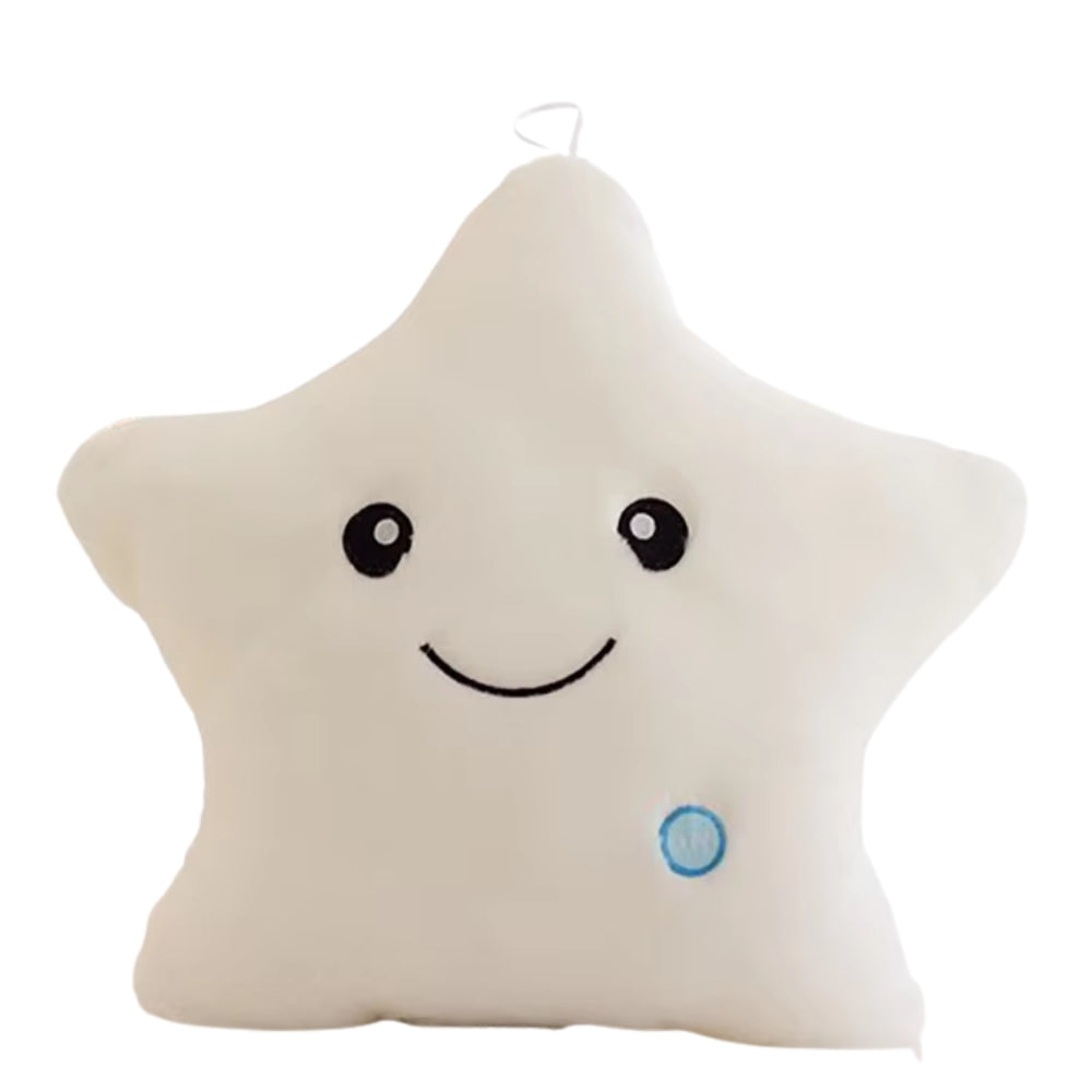 Colorful Luminous Star Pillow Plush Toy Decorative Cushion
