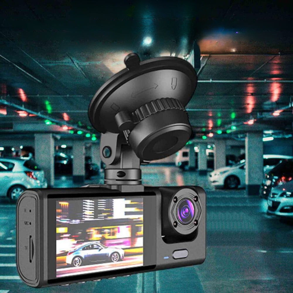 1080P Dual Lens Car Dash Cam Front and Rear Recorder with G-Sensor