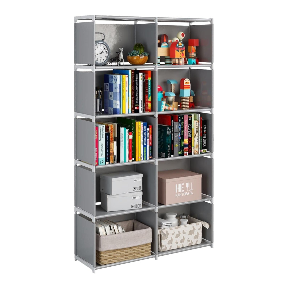 Modern Style 10 Cube Storage Shelf Bookcase Organizer