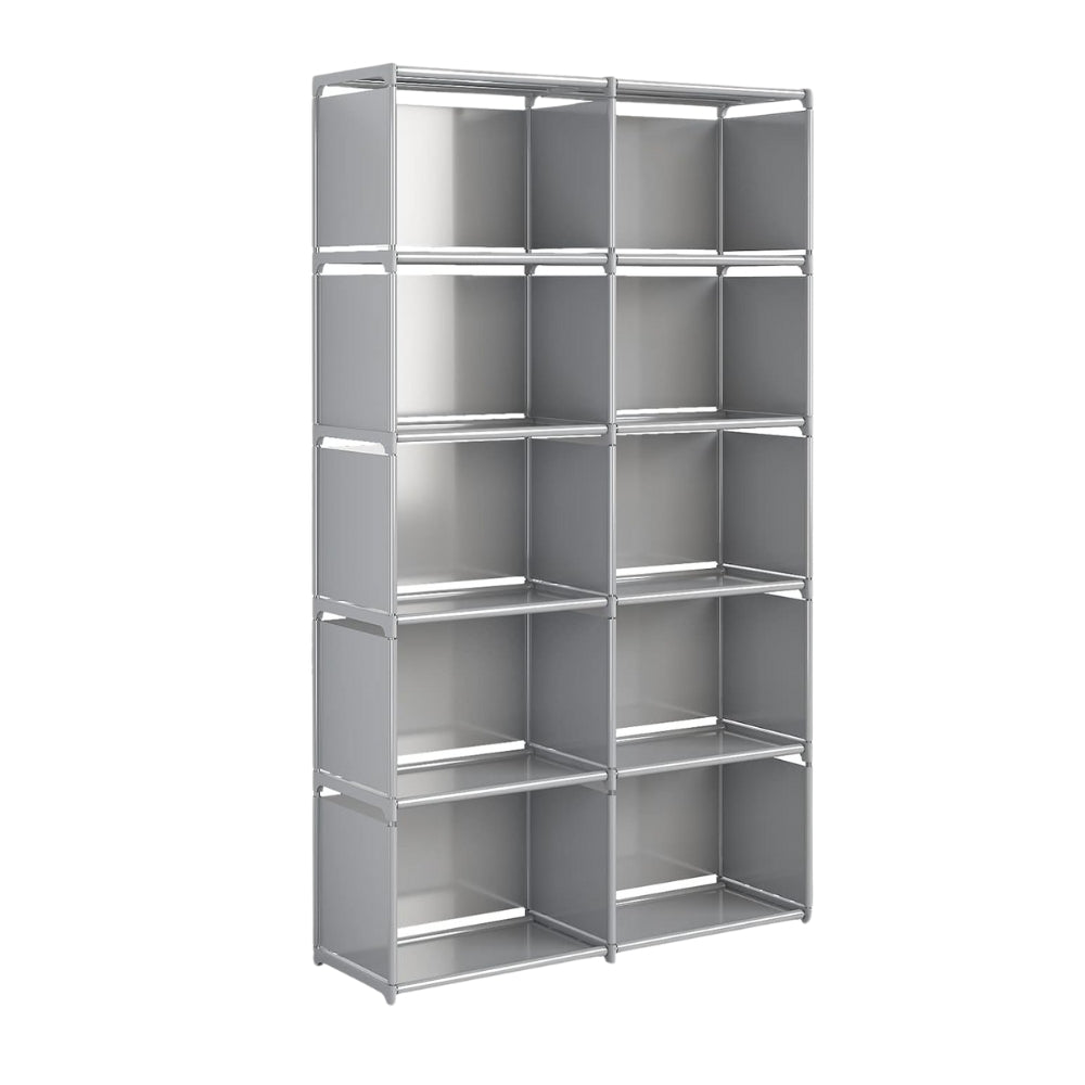 Modern Style 10 Cube Storage Shelf Bookcase Organizer