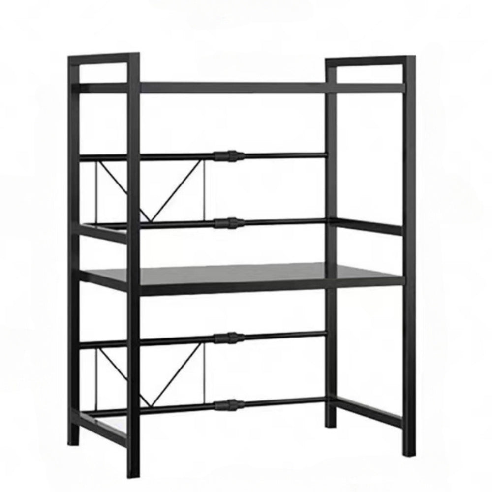 Expandable Microwave Oven Rack Stand Kitchen Storage Shelf