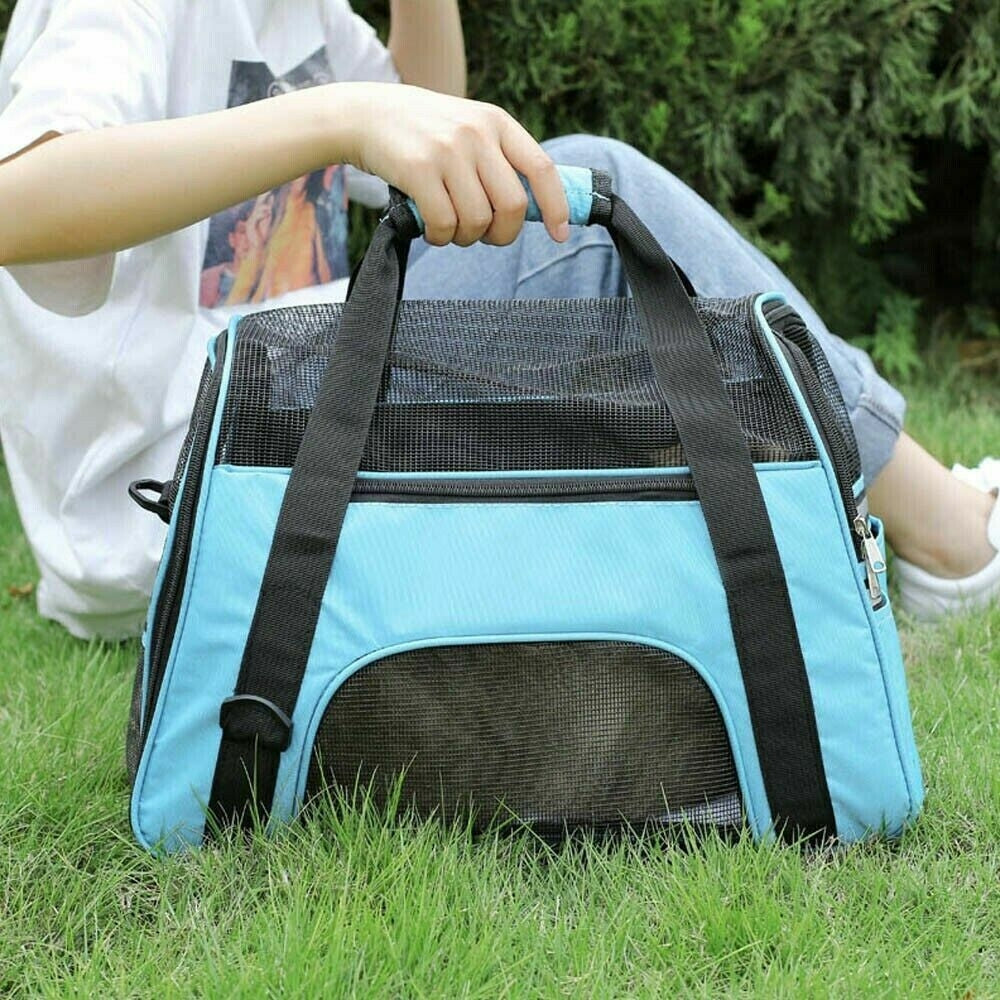Large Portable Pet Carrier Bag for Dogs and Cats