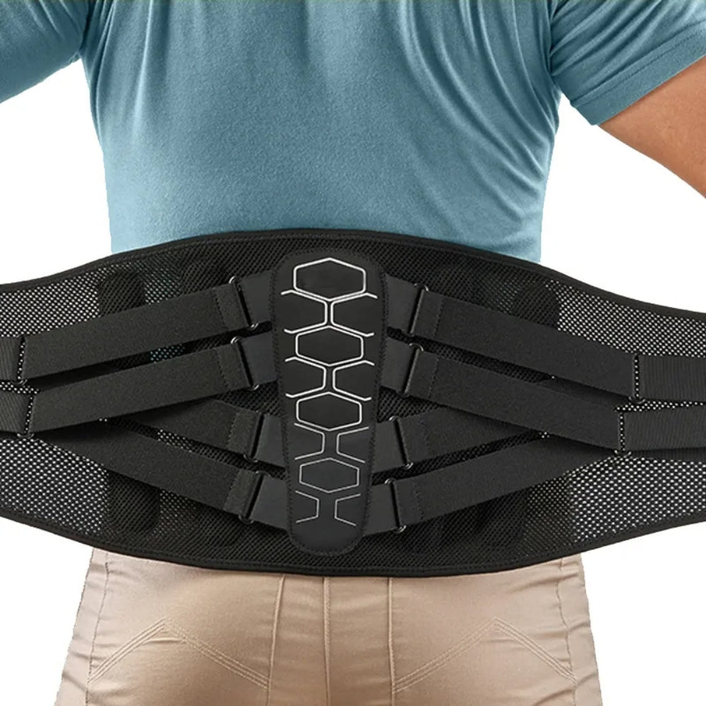 Lightweight Lumbar Support Belt with Soft Pad