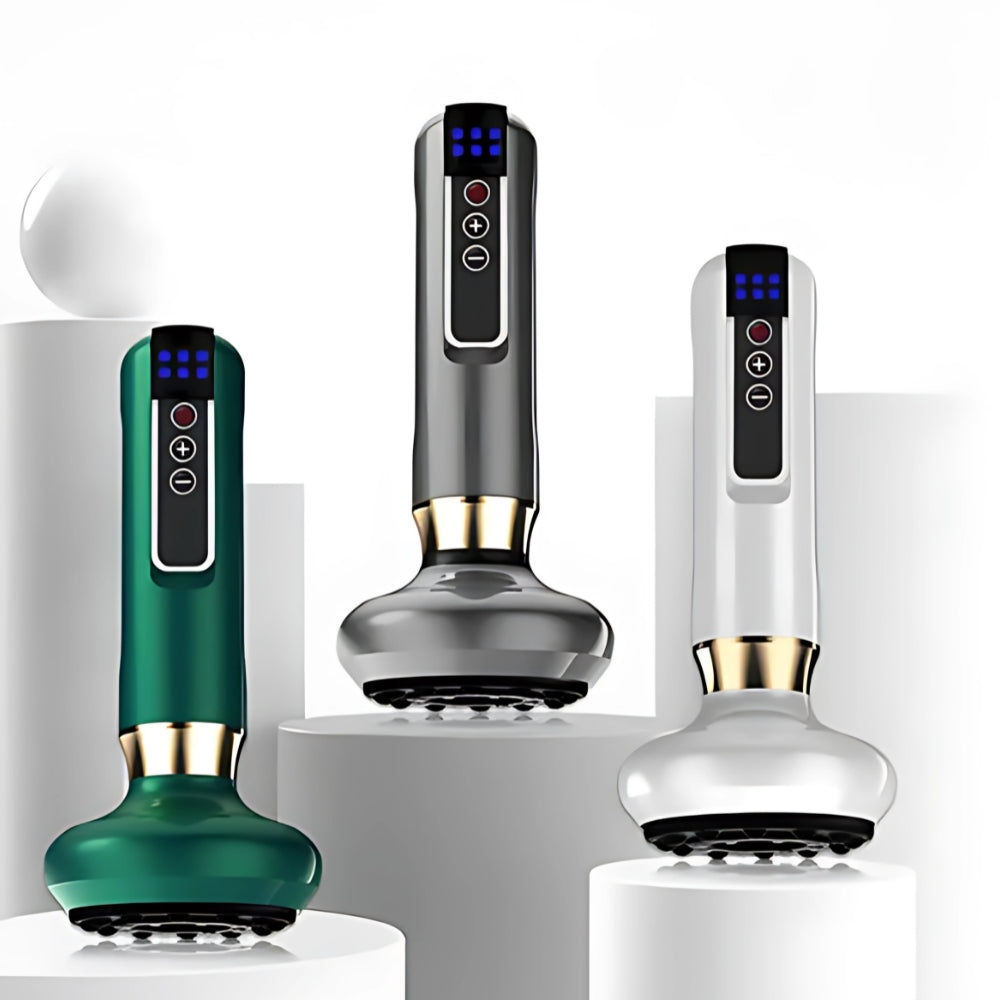 Electric Cupping Massager with Vacuum Suction and Infrared Heat