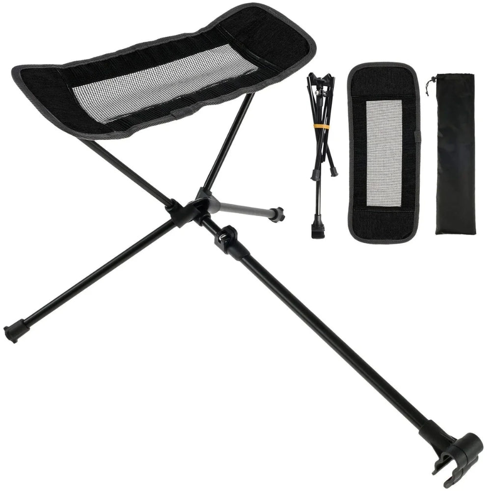 Universal Folding Camping Chair Footrest for Outdoor Use