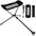 Universal Folding Camping Chair Footrest for Outdoor Use