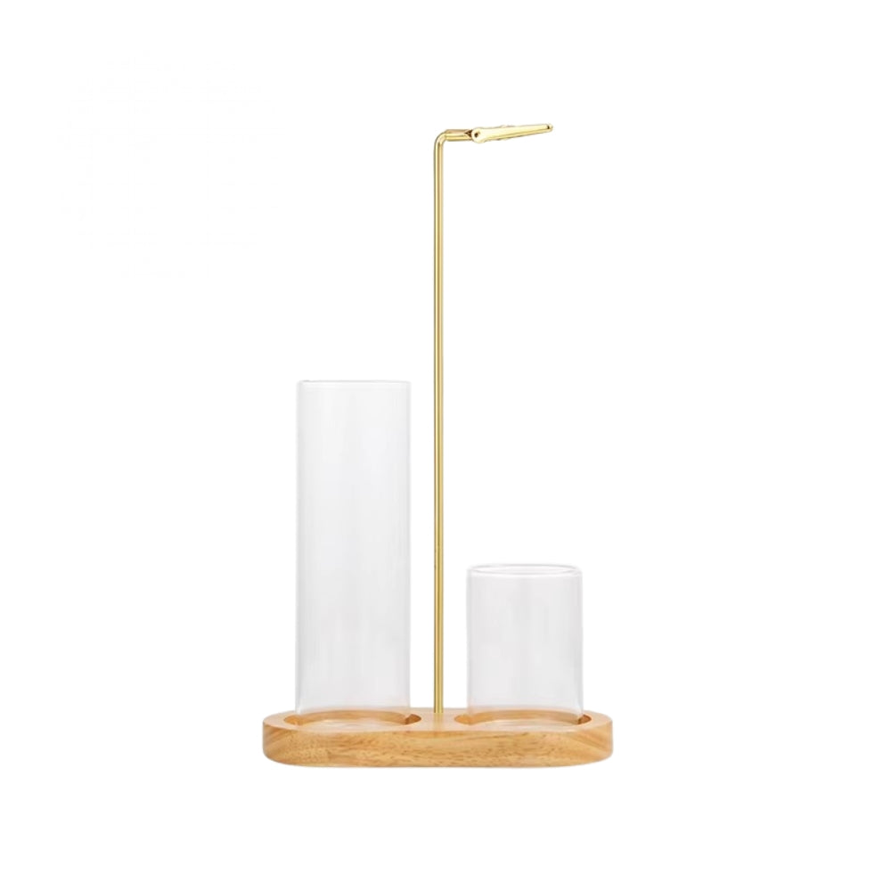 Incense Holder Sticks 2 in 1 Anti Ash Burner Glass Catcher Organizer