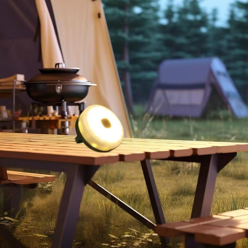 10M Waterproof LED Camping Lamp Strip 4-in-1 Atmosphere Light for Tent Garden