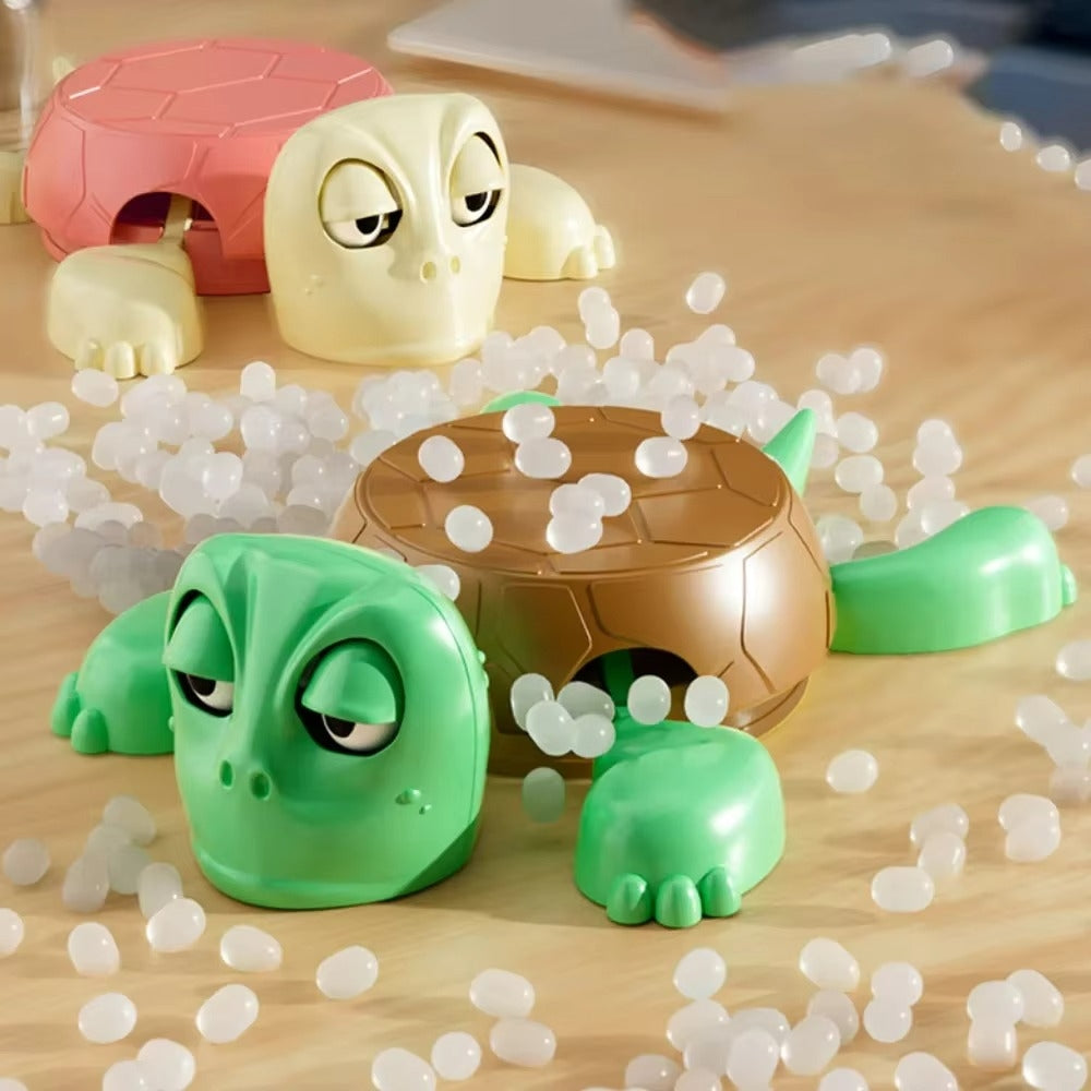 Quirky Panicked Turtle Ornament Cup Pad Mug Holder With Funny Expression