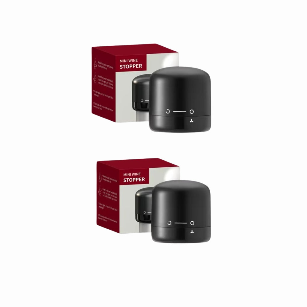 2pcs Vacuum Red Wine Bottle Cap Stopper Silicone Sealed Champagne Bottle Stopper