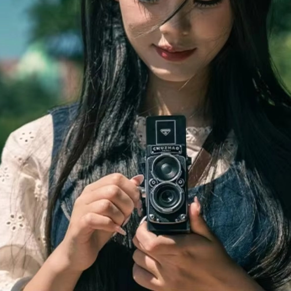 Retro Dual Reflex Camera Mini Camera