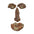 Funny Yard Art Tree Decor Outdoor Tree Face Statues Old Man Tree Hugger Bark Ghost Face