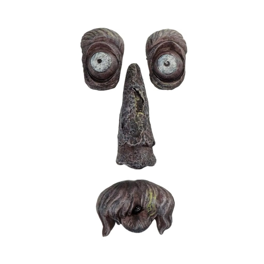 Funny Yard Art Tree Decor Outdoor Tree Face Statues Old Man Tree Hugger Bark Ghost Face