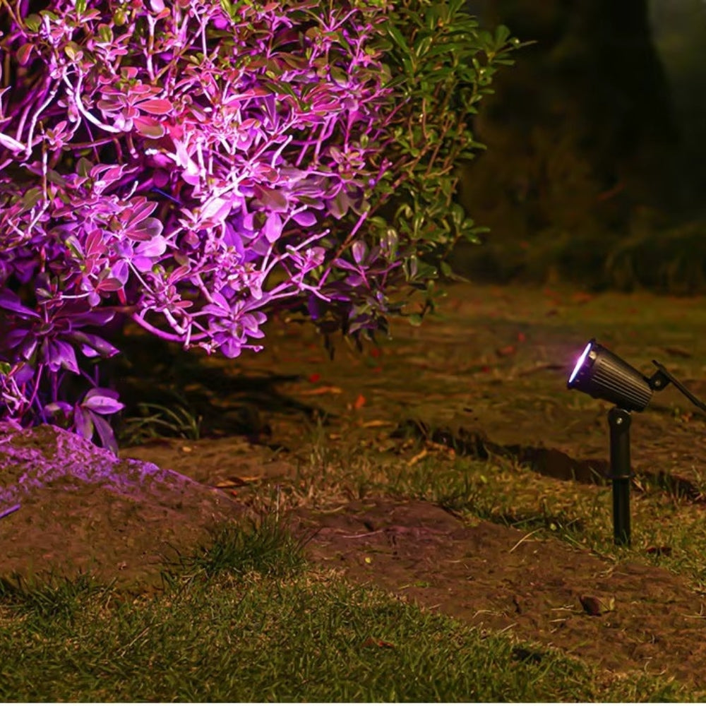 9 LED Solar Spot Light Outdoor Waterproof Garden Landscape Lighting