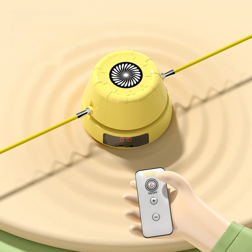 Remote Control Electric Digital Counting Jump Rope Automatic Training Fitness Toy