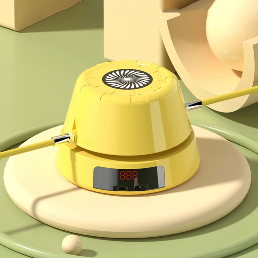 Remote Control Electric Digital Counting Jump Rope Automatic Training Fitness Toy