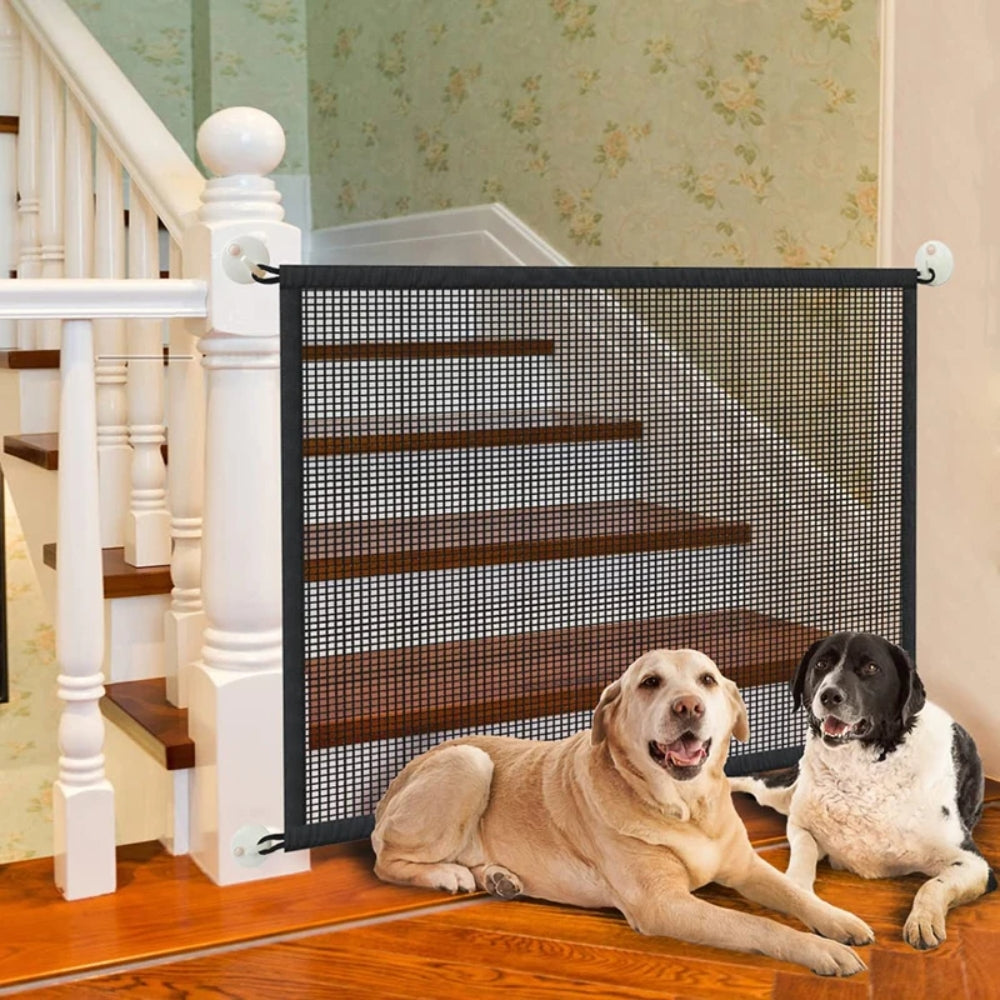 Pet Isolated Network Stairs Gate Safety Breathable Mesh Playpen