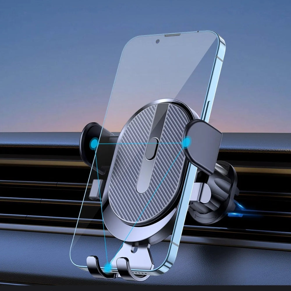 Auto Locking Car Phone Holder Mount with Hook Clip